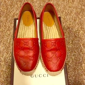 Gucci Espadrilles Red